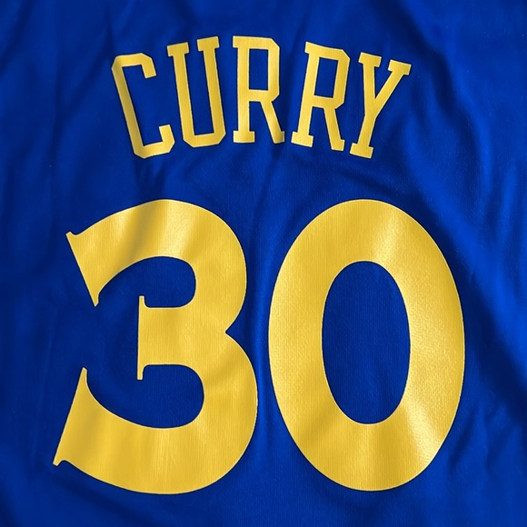 NBA Golden State Warriors Stephen Curry Jersey 💙💛 - Picture 6 of 9